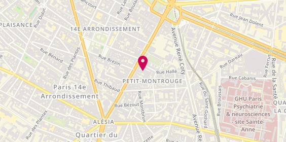 Plan de VERON Thierry, 29 Avenue du General Leclerc, 75014 Paris