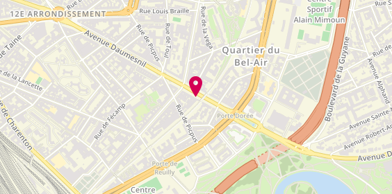Plan de Decomi, 266 Avenue Daumesnil, 75012 Paris