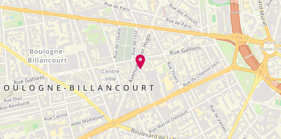 Plan de Digiso Rénovation, 42 Rue Emile Landrin, 92100 Boulogne-Billancourt