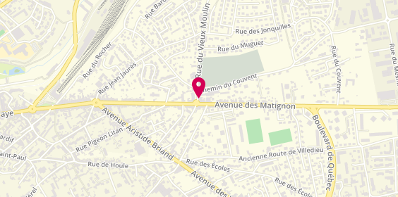 Plan de Etablissements Gauthier, 24 Rue du Vieux Moulin, 50400 Granville