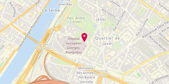 Plan de HC Couverture, 40 Rue Leblanc, 75015 Paris