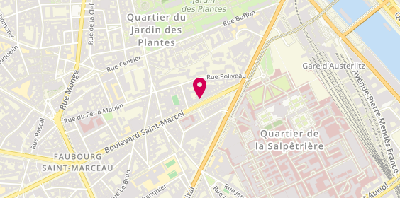 Plan de Porcedo Marc, 26 Boulevard Saint Marcel, 75005 Paris