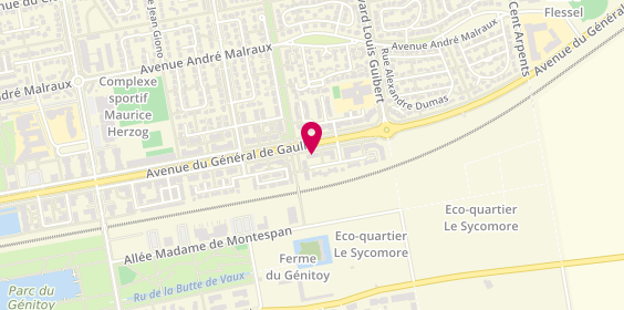 Plan de Npm Renovation, 74 avenue du Général de Gaulle, 77600 Bussy-Saint-Georges