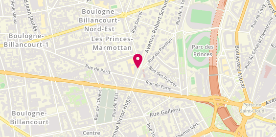 Plan de RESTREPO JARAMILLO FERNANDO, 42 Avenue Victor Hugo, 92100 Boulogne-Billancourt