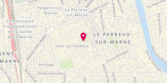 Plan de Entreprise Da Cruz, 19 Rue Nouvelle Monceau Bâtiment A Porte 9, 94170 Le Perreux-sur-Marne