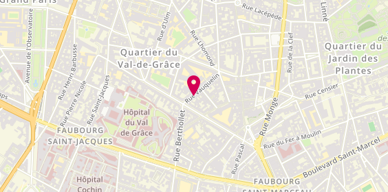 Plan de Entreprise Lefaure, 17 Rue Vauquelin, 75005 Paris