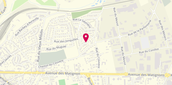 Plan de Mille Services, Les Jardins d'Eva
59 Rue de Chausey, 50400 Granville