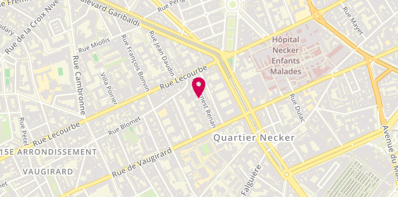 Plan de MIRT Viorel, 14 Rue Ernest Renan, 75015 Paris