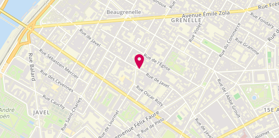 Plan de Prad, 109 Rue de Javel, 75015 Paris