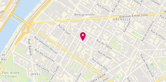 Plan de Egr Rénovations, 91 Rue Javel, 75015 Paris