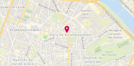 Plan de Ab monvoisin, 42 Rue Monge, 75005 Paris