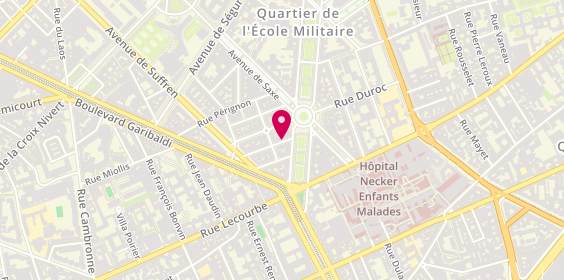 Plan de Facades J A, 4 Rue Rosa Bonheur, 75015 Paris