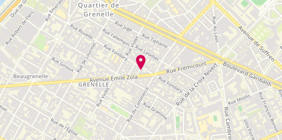 Plan de Araujo Deco, 42 Rue Fondary, 75015 Paris