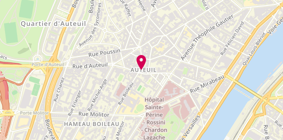 Plan de Au Clou du Decor, 30 Rue d'Auteuil, 75016 Paris