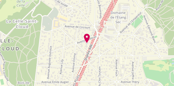 Plan de Ent jeanmaire, 13 avenue Gabriel, 78170 La Celle-Saint-Cloud