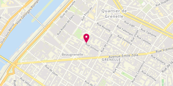 Plan de Corvin'os, 11 Rue Ginoux, 75015 Paris