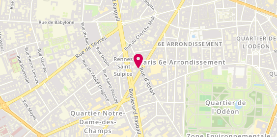 Plan de Laurene de Monteynard-Parlos, 106 Rue Rennes, 75006 Paris