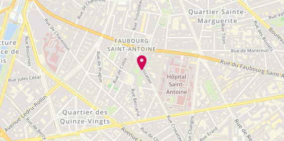 Plan de Acor, 69 Rue Crozatier, 75012 Paris
