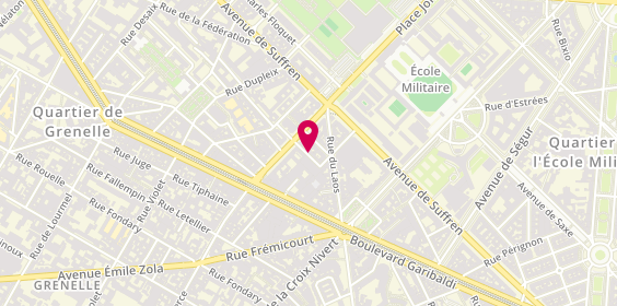 Plan de Victor Babiciu, 3 Rue Cavalerie, 75015 Paris