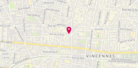 Plan de La Valorisation du Patrimoine, 2 Rue de la Paix, 94300 Vincennes