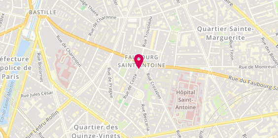 Plan de FOULON Laurent, 26 Rue de Cotte, 75012 Paris