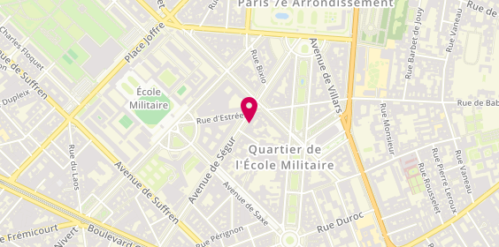 Plan de Rs Decor Plus, 31 Avenue Ségur, 75007 Paris
