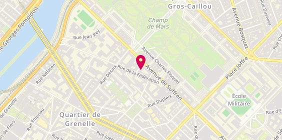 Plan de Acevedo Rios Ancizar, 3 Rue Jean Pierre Bloch, 75015 Paris