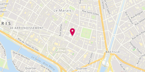 Plan de Primelec Service, 9 Rue de Turenne, 75004 Paris