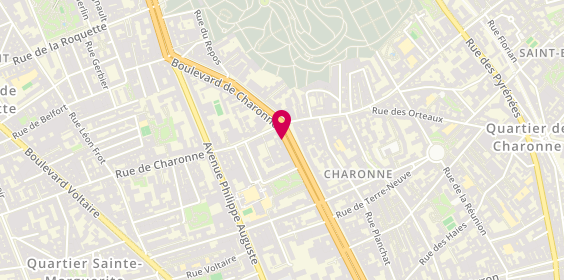 Plan de Noy'er Frédéric, 109 Boulevard Charonne, 75011 Paris
