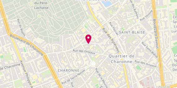 Plan de Doucouré Sokona, 10 Rue Fontarabie, 75020 Paris