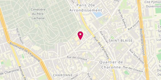 Plan de P L Bat, 5-7 Bis
5 Rue de Lesseps, 75020 Paris