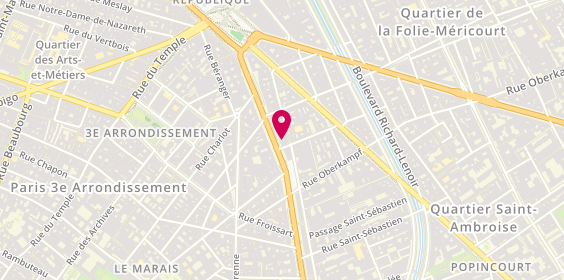 Plan de Oliveira Manuel, 127 Rue Amelot, 75011 Paris