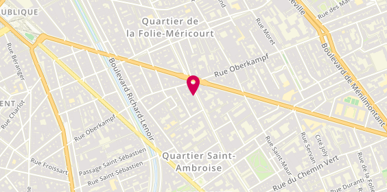 Plan de Entreprise Borde, 75 Avenue Parmentier, 75011 Paris