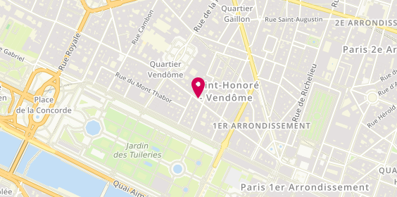 Plan de L'Europeenne de Marbre, 332 Rue Saint Honore, 75001 Paris