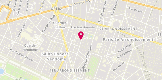 Plan de Bleumat, 53 Rue Sainte Anne, 75002 Paris