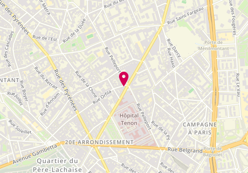 Plan de M² Renovation, 2 Bis Rue Dupont de l'Eure, 75020 Paris