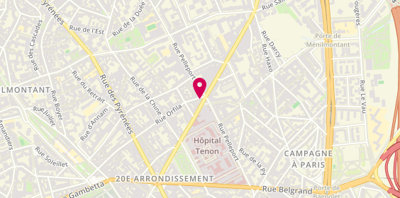 Plan de M² Renovation, 2 Bis Rue Dupont de l'Eure, 75020 Paris