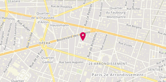 Plan de Peintures & Decors, Chez Agence Favart
4 Rue de Marivaux, 75002 Paris