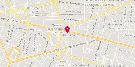 Plan de Mcem Renovations, 21 Boulevard Haussmann, 75009 Paris