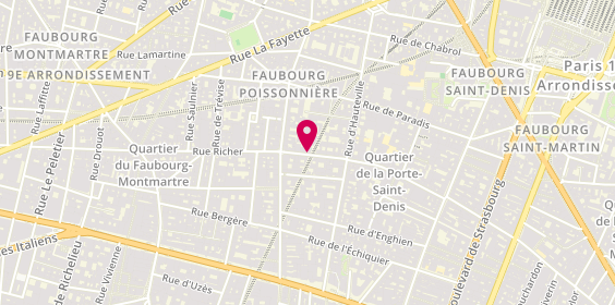 Plan de Hmb Services, 52 Rue des Petites Ecuries, 75010 Paris