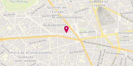 Plan de Techni Bat Deco, 36 Rue Laborde, 75008 Paris