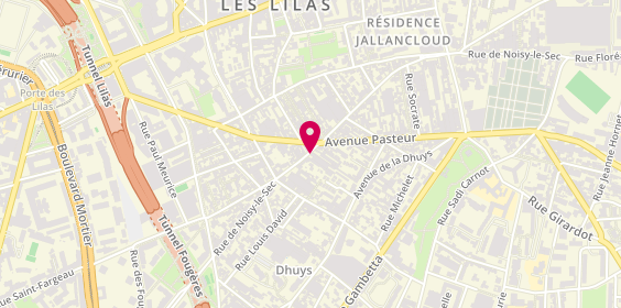 Plan de Mt8M, 150 Rue de Noisy-Le-Sec, 93170 Bagnolet
