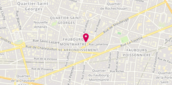 Plan de Mazerolles Pierre, 42 Rue Lamartine, 75009 Paris