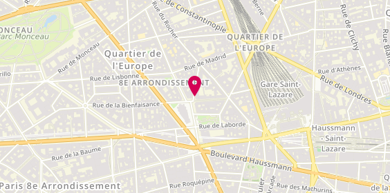 Plan de Naiken Arnanden, 2 Rue Portalis, 75008 Paris