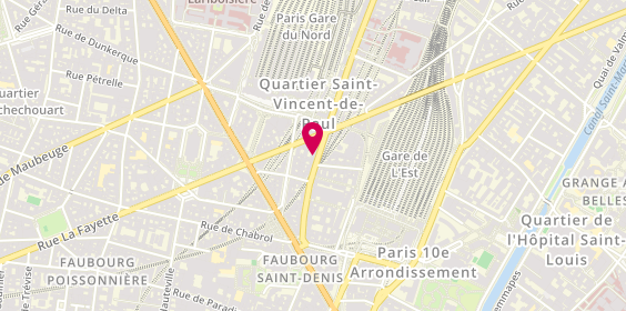 Plan de Nas Bati, 155 Rue du Faubourg Saint-Denis, 75010 Paris