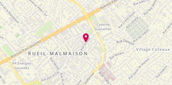Plan de Donati, 9 Rue Gué, 92500 Rueil-Malmaison