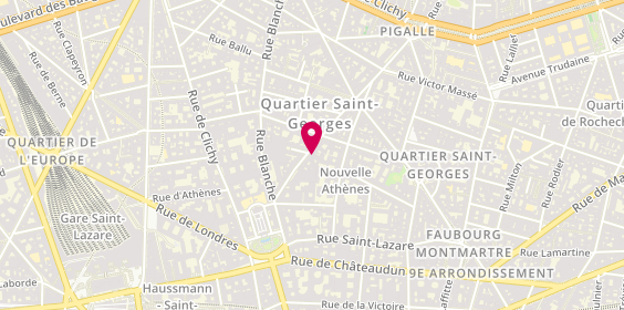 Plan de Tema, 20 Rue Jean-Baptiste Pigalle, 75009 Paris