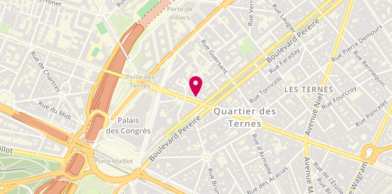 Plan de DENNEQUIN Bertrand, 88 Avenue Ternes, 75017 Paris