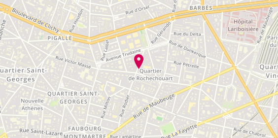 Plan de M. Ribeiro Rodrigues Carlos, 58 Rue Rodier, 75009 Paris