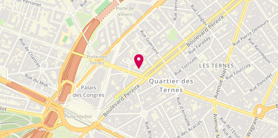Plan de Delahaye, 88 Avenue des Ternes, 75017 Paris